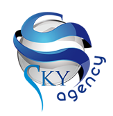 logo sky agency seo 77